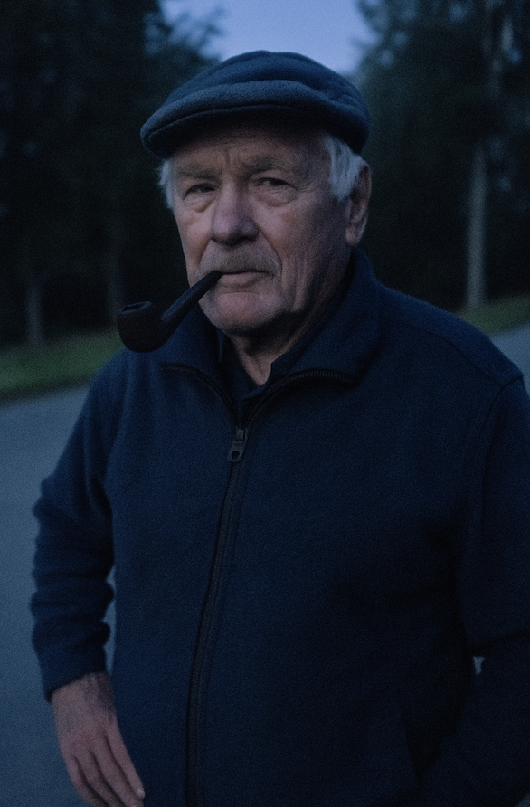 Hier steht der Captain