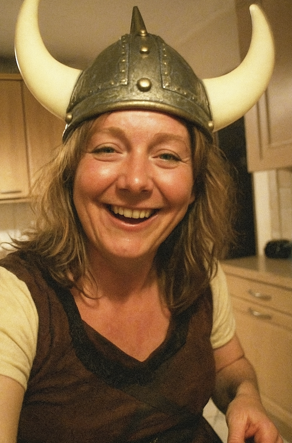 Ich als verrückter Wikinger 