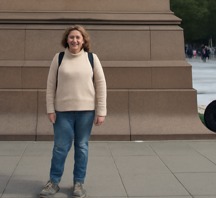 Bitte nicht schubsen - ich hab einen Joghurt im Rucksack :-)